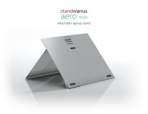 STANDIVARIUS aero evo Laptop stand Aluminium, Silver 43.2 cm (17")