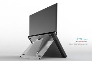 STANDIVARIUS aero evo Laptop stand Aluminium, Silver 43.2 cm (17")