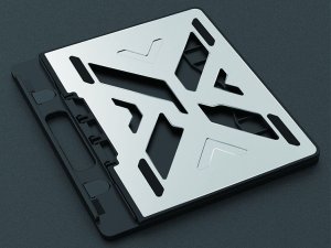 Conceptronic THANA ERGO S, Laptop Cooling Stand Laptop stand Grey 39.6 cm (15.6")