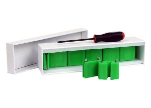 LocknCharge LNC10409 cable clamp White 15 pc(s)