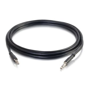 C2G 6 ft Slim Aux 3.5mm Audio Cable - M/M