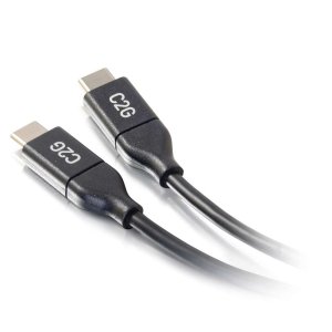 C2G 3ft (0.9m) USB-C to C 2.0 Male to Male Cable (5A)