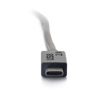 C2G 12ft (3.7m) USB 2.0 USB-C to USB-A Cable M/M - Black