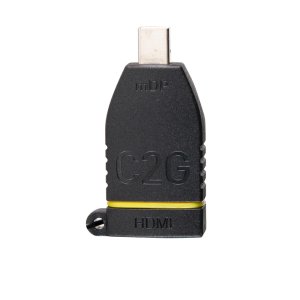 C2G Retractable Universal Mount 4K HDMI Adapter Ring with Color Coded Mini DisplayPort