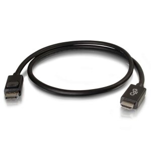 C2G 15ft (4.6m) DisplayPortTM Male to HDMITM Male Adapter Cable - Black