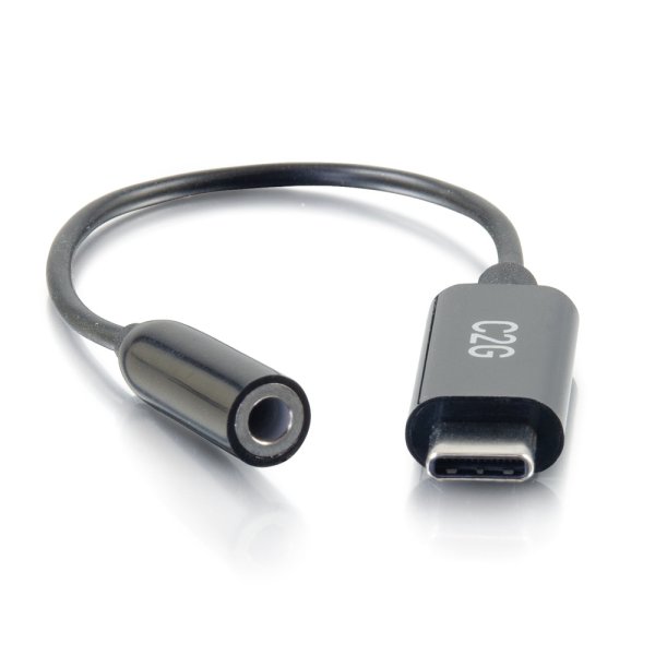 C2G USB-C® to AUX (3.5mm) Adapter Converter
