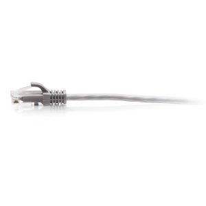 C2G 10ft (3m) Cat6a Snagless Unshielded (UTP) Slim Ethernet Patch Cable - Gray