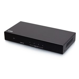 C2G 4-Port HDMI® Distribution Amplifier Splitter - 4K 60Hz