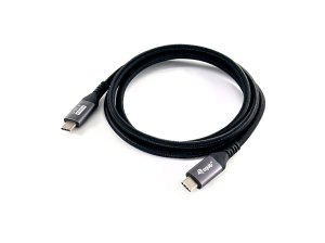 Equip USB 4 Gen 3 C to C Cable, M/M, 2.0m, PD3.1 240W, 8K/60Hz, 40Gbps, Black
