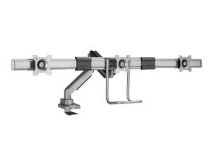 Equip 17"-27" Triple Monitor Desk Mount Bracket