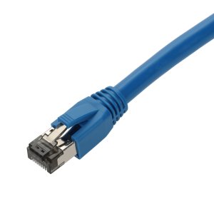 AddOn Networks ADD-7FCAT8-BE networking cable Blue 2.13 m Cat8 S/FTP (S-STP)