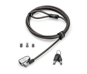 Kensington K68108EUM cable lock Black, Silver 1.8 m