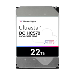 Western Digital Ultrastar DC HC570 internal hard drive 22 TB 7200 RPM 512 MB 3.5″ Serial ATA III