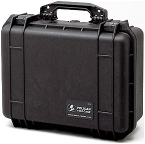 WiebeTech Hard-shelled Waterproof Case - storage drive carrying case