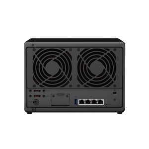 Synology DiskStation DS1522+ NAS Tower Ryzen Embedded R1600 8 GB DDR4 2.4 TB SSD DiskStation Manager Black