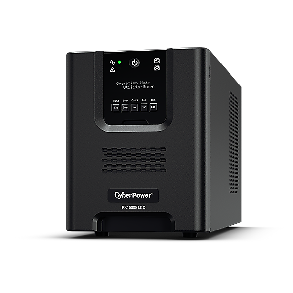 CyberPower PR1500ELCD uninterruptible power supply (UPS) Line-Interactive 1.5 kVA 1350 W 8 AC outlet(s)