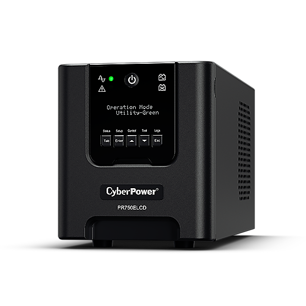CyberPower PR750ELCD uninterruptible power supply (UPS) Line-Interactive 0.75 kVA 675 W 6 AC outlet(s)