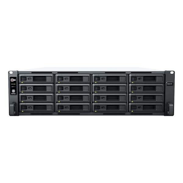 Synology RackStation RS2821RP+ NAS Rack (3U) Ryzen Embedded V1500B 4 GB DDR4 61.44 TB SSD DiskStation Manager Black
