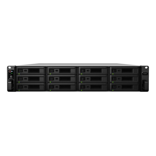 Synology SA3200D NAS Rack (2U) Intel® Xeon® D D-1521 8 GB DDR4 168 TB DiskStation Manager Black, Grey