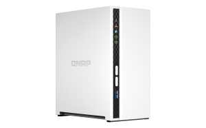QNAP TS-233 NAS/storage server Tower ARM Cortex-A55 2 GB 0 TB QNAP QTS White