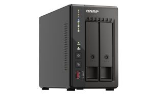 QNAP TS-253E NAS Tower Intel® Celeron® J6412 8 GB 4 TB QNAP QTS Black