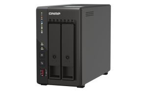 QNAP TS-253E NAS Tower Intel® Celeron® J6412 8 GB 4 TB QNAP QTS Black