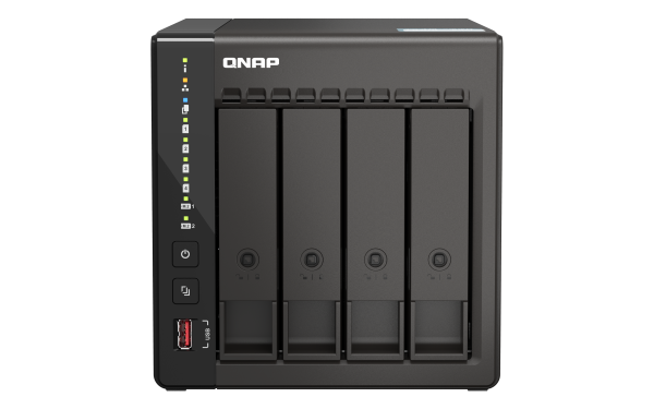 QNAP TS-453E NAS Tower Intel® Celeron® J6412 8 GB 0 TB QNAP QTS Black