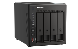 QNAP TS-453E NAS Tower Intel® Celeron® J6412 8 GB 0 TB QNAP QTS Black