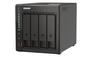 QNAP TS-453E NAS Tower Intel® Celeron® J6412 8 GB 0 TB QNAP QTS Black