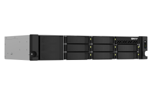 QNAP TS-873AeU-RP NAS Rack (2U) Ryzen Embedded V1500B 4 GB DDR4 64 TB HDD QuTS hero Black