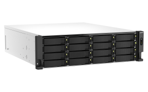 QNAP TS-h2287XU-RP NAS Rack (3U) Intel Xeon E E-2378 64 GB DDR4 192 TB QuTS hero Aluminium, Black