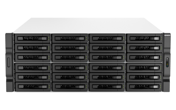 QNAP TS-H3087XU-RP NAS Rack (4U) Intel Xeon E E-2378 64 GB DDR4 0 TB QuTS hero Black, White