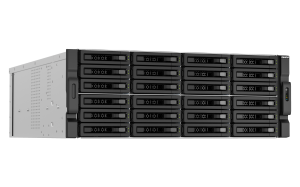 QNAP TS-H3087XU-RP NAS Rack (4U) Intel Xeon E E-2378 64 GB DDR4 0 TB QuTS hero Black, White