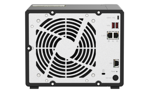 QNAP TS-H973AX-8G NAS Tower Ryzen Embedded V1500B 8 GB DDR4 70 TB HDD QuTS hero Black