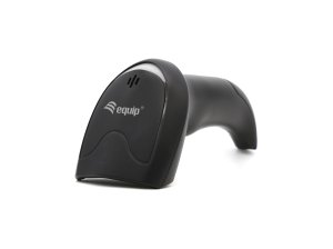 Equip USB 1D Laser Barcode Scanner, with Stand