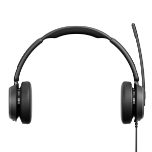 Lenovo 4Z21P85373 headphones/headset Wired Head-band Office/Call center USB Type-C / USB Type-A Black