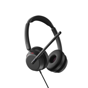 Lenovo 4Z21P85373 headphones/headset Wired Head-band Office/Call center USB Type-C / USB Type-A Black