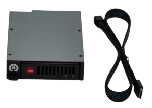 CRU QX310 SSD enclosure Black