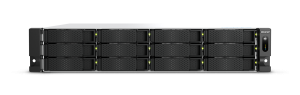 QNAP TS-H1277AXU-RP-R7-32G 96TB (Seagate Exos) 2U 12-bay 3.5″ SATA HDD NAS AMD Ryzen 7000 series 8C16T (boost up to 5.3 GHz) 32GB DDR5 non-ECC RAM (max. 128GB total) 2x M.2 2280 PCIe Gen5 x2 slots for SSD cache 2x 10GBASE-T + 2x 2.5 GbE RJ45 3 x PCIe Gen