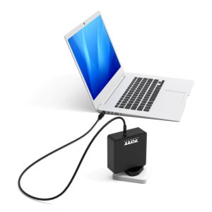 Port Designs 900093B-UK mobile device charger Laptop, Universal Black AC Indoor