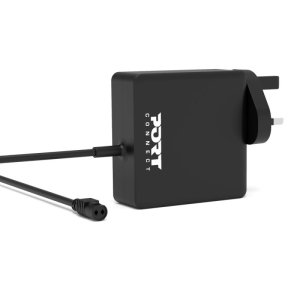 Port Designs 900093B-UK mobile device charger Laptop, Universal Black AC Indoor