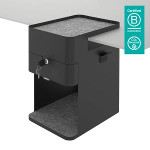 Dataflex Bento 500 desk drawer organizer Steel Black