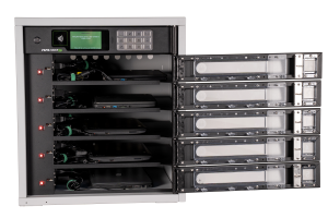 LocknCharge FUYL Tower 5 Portable device management cabinet Black, Grey