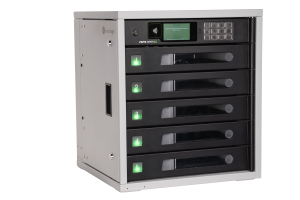 LocknCharge FUYL Tower 5 Portable device management cabinet Black, Grey