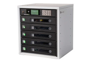 LocknCharge FUYL Tower 5 Portable device management cabinet Black, Grey