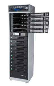 LocknCharge FUYL Tower 15 Portable device management cabinet Black, Grey