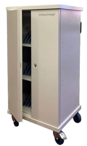 Compucharge Storage & charging trolley for up to 32 iPads/tablets/laptops/Chromebooks up to a 16″ screen