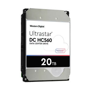 Western Digital Ultrastar DC HC560 internal hard drive 20 TB 7200 RPM 512 MB 3.5" SAS / Serial ATA II