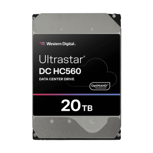 Western Digital Ultrastar DC HC560 internal hard drive 20 TB 7200 RPM 512 MB 3.5" Serial ATA