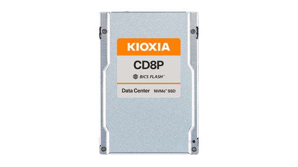 Kioxia CD8P-R 3.84 TB 2.5" PCI Express 5.0 NVMe BiCS FLASH TLC